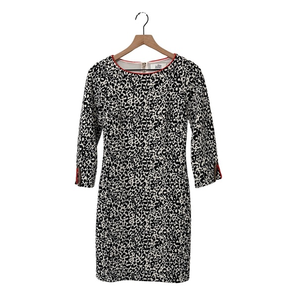 Badgley Mischka Dresses & Skirts - Belle Badgley Mischka Leopard Print Shift Dress Size 4
